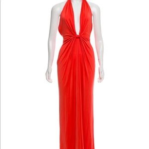 Issa Halterneck maxi dress